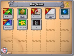 Beghouled and other mini games