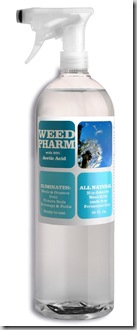 Weed Pharm vinegar weed killer