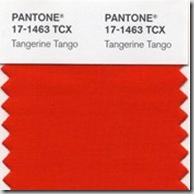 Pantone color of the year Tangerine Tango