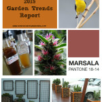 North Coast Gardening's 2015 Annual Garden Trends Report - gabion walls, native plant and other meaningful gardening, nonalcoholic botanical cocktails, ornamental weed, and more! www.northcoastgardening.com